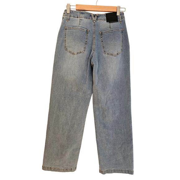 Volcom 1991 Stoned Low Rise Jeans Retro, Skate, Light Blue, Sz 26, NEW - Picture 2 of 10